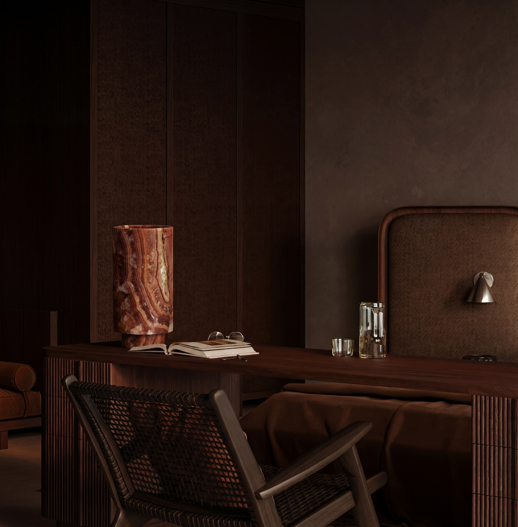 Strata Object in Onyx Rosso